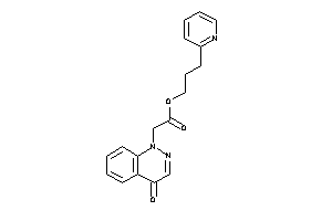 2-(4-ketocinnolin-1-yl)acetic Acid 3-(2-pyridyl)propyl Ester