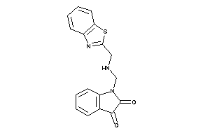 1-[(1,3-benzothiazol-2-ylmethylamino)methyl]isatin