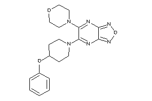 6-morpholino-5-(4-phenoxypiperidino)furazano[3,4-b]pyrazine
