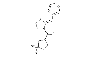 (1,1-diketothiolan-3-yl)-(2-phenyliminothiazolidin-3-yl)methanone