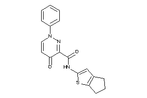 N-(5,6-dihydro-4H-cyclopenta[b]thiophen-2-yl)-4-keto-1-phenyl-pyridazine-3-carboxamide