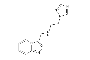 Imidazo[1,2-a]pyridin-3-ylmethyl-[2-(1,2,4-triazol-1-yl)ethyl]amine