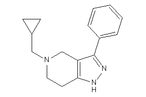 Image of 5-(cyclopropylmethyl)-3-phenyl-1,4,6,7-tetrahydropyrazolo[4,3-c]pyridine