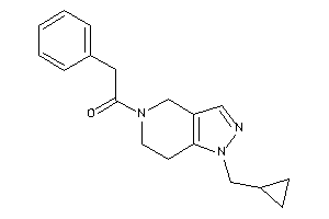 1-[1-(cyclopropylmethyl)-6,7-dihydro-4H-pyrazolo[4,3-c]pyridin-5-yl]-2-phenyl-ethanone