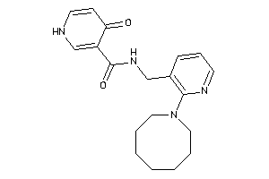 N-[[2-(azocan-1-yl)-3-pyridyl]methyl]-4-keto-1H-pyridine-3-carboxamide