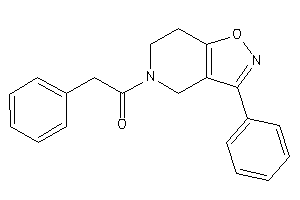 2-phenyl-1-(3-phenyl-6,7-dihydro-4H-isoxazolo[4,5-c]pyridin-5-yl)ethanone
