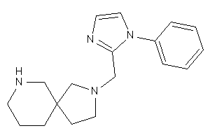 2-[(1-phenylimidazol-2-yl)methyl]-2,7-diazaspiro[4.5]decane