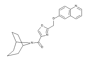 8-azabicyclo[3.2.1]octan-8-yl-[2-(6-quinolyloxymethyl)oxazol-4-yl]methanone