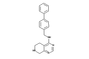 (4-phenylbenzyl)-(5,6,7,8-tetrahydropyrido[3,4-d]pyrimidin-4-yl)amine