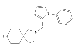 2-[(1-phenylimidazol-2-yl)methyl]-2,8-diazaspiro[4.5]decane