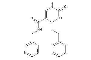 2-keto-4-phenethyl-N-(3-pyridylmethyl)-3,4-dihydro-1H-pyrimidine-5-carboxamide
