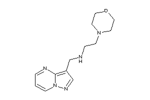 2-morpholinoethyl(pyrazolo[1,5-a]pyrimidin-3-ylmethyl)amine