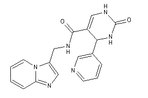 N-(imidazo[1,2-a]pyridin-3-ylmethyl)-2-keto-4-(3-pyridyl)-3,4-dihydro-1H-pyrimidine-5-carboxamide