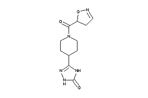 3-[1-(2-isoxazoline-5-carbonyl)-4-piperidyl]-1,4-dihydro-1,2,4-triazol-5-one