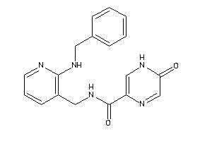 N-[[2-(benzylamino)-3-pyridyl]methyl]-6-keto-1H-pyrazine-3-carboxamide