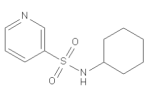 Image of N-cyclohexylpyridine-3-sulfonamide