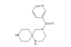 Image of 3-pyridyl(1,4,9-triazaspiro[5.5]undecan-4-yl)methanone