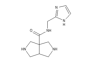 N-(1H-imidazol-2-ylmethyl)-2,3,3a,4,5,6-hexahydro-1H-pyrrolo[3,4-c]pyrrole-6a-carboxamide