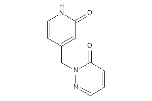 2-[(2-keto-1H-pyridin-4-yl)methyl]pyridazin-3-one