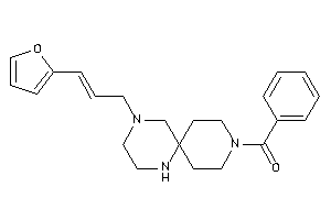 Image of [10-[3-(2-furyl)allyl]-3,7,10-triazaspiro[5.5]undecan-3-yl]-phenyl-methanone