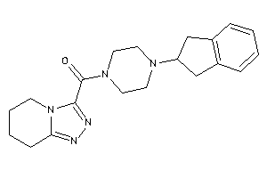 (4-indan-2-ylpiperazino)-(5,6,7,8-tetrahydro-[1,2,4]triazolo[4,3-a]pyridin-3-yl)methanone