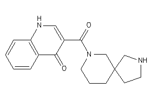 3-(2,9-diazaspiro[4.5]decane-9-carbonyl)-4-quinolone