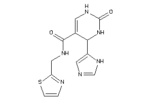 4-(1H-imidazol-5-yl)-2-keto-N-(thiazol-2-ylmethyl)-3,4-dihydro-1H-pyrimidine-5-carboxamide