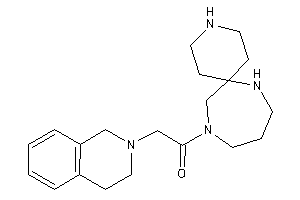 2-(3,4-dihydro-1H-isoquinolin-2-yl)-1-(3,7,11-triazaspiro[5.6]dodecan-11-yl)ethanone