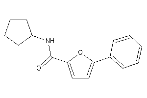 N-cyclopentyl-5-phenyl-2-furamide