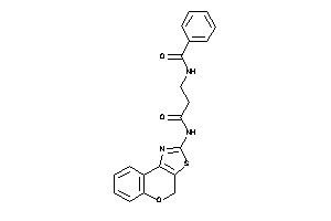 Image of N-[3-(4H-chromeno[4,3-d]thiazol-2-ylamino)-3-keto-propyl]benzamide