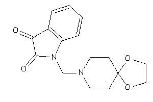 1-(1,4-dioxa-8-azaspiro[4.5]decan-8-ylmethyl)isatin