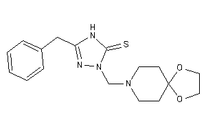 5-benzyl-2-(1,4-dioxa-8-azaspiro[4.5]decan-8-ylmethyl)-4H-1,2,4-triazole-3-thione