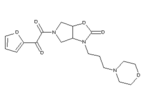 1-(2-furyl)-2-[2-keto-3-(3-morpholinopropyl)-3a,4,6,6a-tetrahydropyrrolo[3,4-d]oxazol-5-yl]ethane-1,2-dione