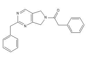 1-(2-benzyl-5,7-dihydropyrrolo[3,4-d]pyrimidin-6-yl)-2-phenyl-ethanone