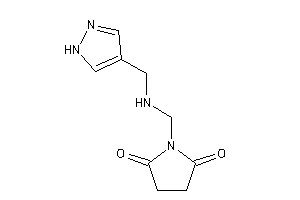 1-[(1H-pyrazol-4-ylmethylamino)methyl]pyrrolidine-2,5-quinone