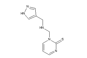 1-[(1H-pyrazol-4-ylmethylamino)methyl]pyrimidine-2-thione