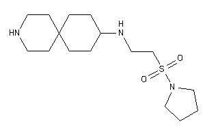 9-azaspiro[5.5]undecan-3-yl(2-pyrrolidinosulfonylethyl)amine