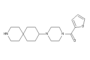 [4-(9-azaspiro[5.5]undecan-3-yl)piperazino]-(2-furyl)methanone