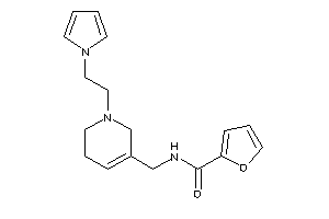 N-[[1-(2-pyrrol-1-ylethyl)-3,6-dihydro-2H-pyridin-5-yl]methyl]-2-furamide