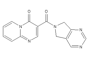 3-(5,7-dihydropyrrolo[3,4-d]pyrimidine-6-carbonyl)pyrido[1,2-a]pyrimidin-4-one