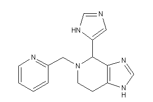 4-(1H-imidazol-5-yl)-5-(2-pyridylmethyl)-1,4,6,7-tetrahydroimidazo[4,5-c]pyridine