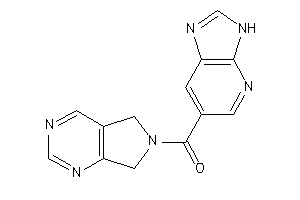 5,7-dihydropyrrolo[3,4-d]pyrimidin-6-yl(3H-imidazo[4,5-b]pyridin-6-yl)methanone