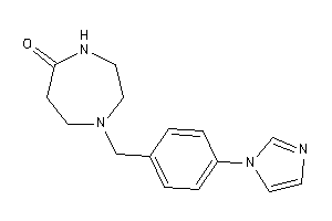 1-(4-imidazol-1-ylbenzyl)-1,4-diazepan-5-one