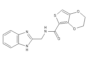 N-(1H-benzimidazol-2-ylmethyl)-2,3-dihydrothieno[3,4-b][1,4]dioxine-5-carboxamide