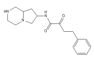 N-(1,2,3,4,6,7,8,8a-octahydropyrrolo[1,2-a]pyrazin-7-yl)-2-keto-4-phenyl-butyramide
