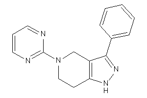 Image of 3-phenyl-5-(2-pyrimidyl)-1,4,6,7-tetrahydropyrazolo[4,3-c]pyridine
