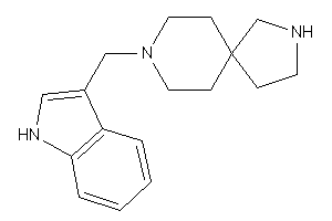 8-(1H-indol-3-ylmethyl)-3,8-diazaspiro[4.5]decane