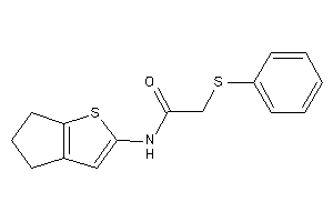 N-(5,6-dihydro-4H-cyclopenta[b]thiophen-2-yl)-2-(phenylthio)acetamide