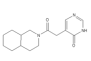 5-[2-(3,4,4a,5,6,7,8,8a-octahydro-1H-isoquinolin-2-yl)-2-keto-ethyl]-1H-pyrimidin-6-one