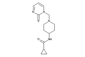 N-[1-[(2-thioxopyrimidin-1-yl)methyl]-4-piperidyl]cyclopropanecarboxamide